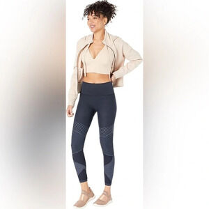 Spanx Look at Me Now Seamless Moto
Leggings Indigo Sky Size L $88